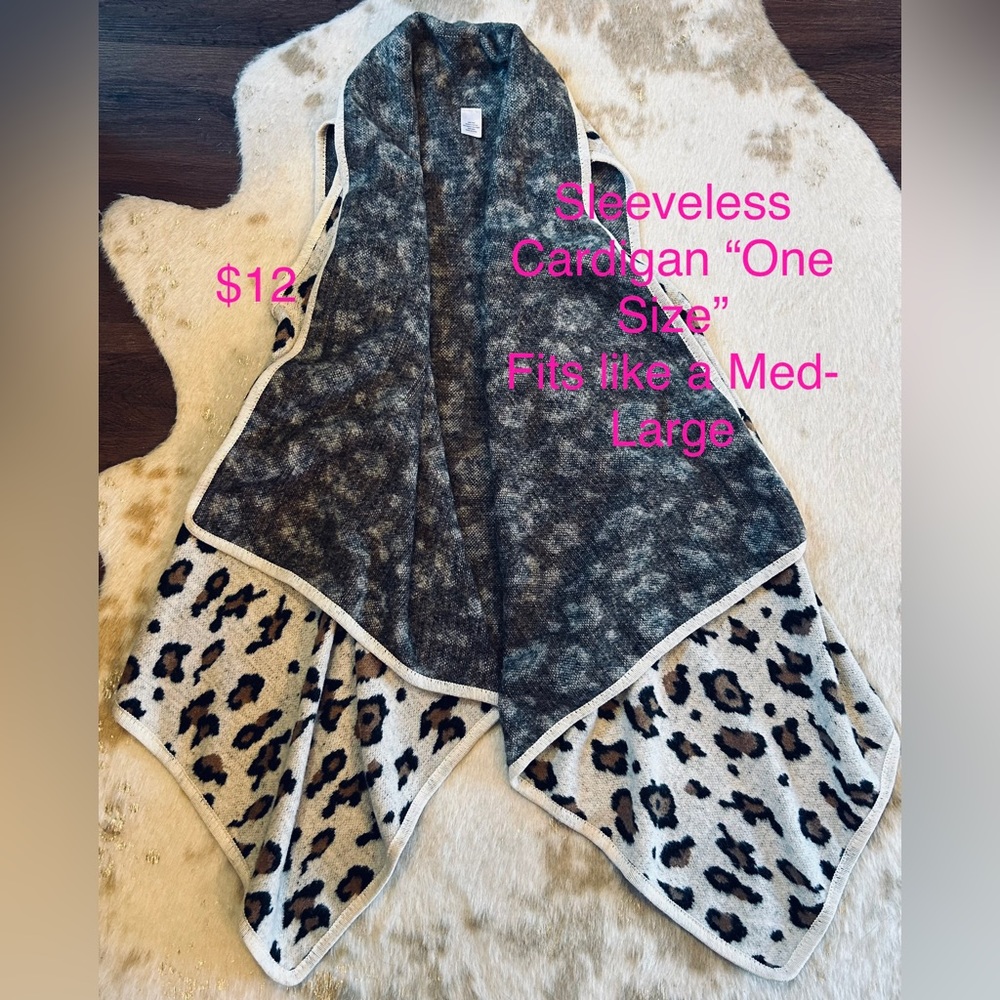 Cheetah cardigan